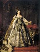 unknow artist Portrait of Empress Anna Ioannovna France oil painting artist